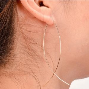 🆕 Silver Color Fish Shape Earrings